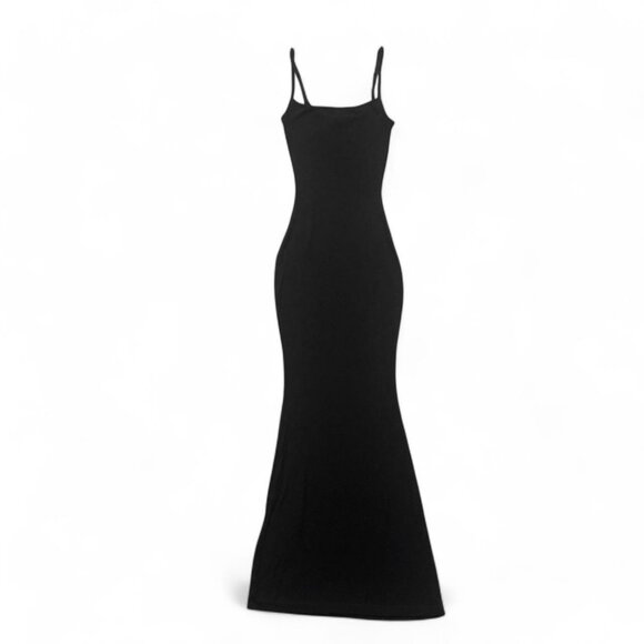 Skims Soft Lounge Long Slip [ONYX] - Picture 8 of 12